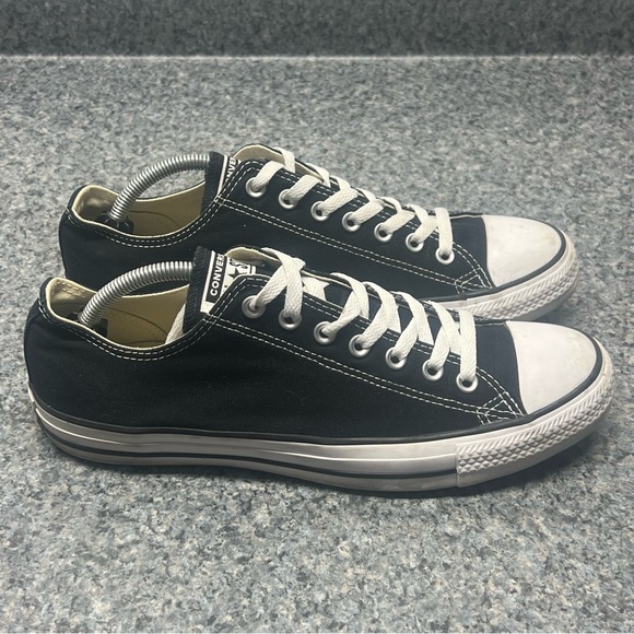 Converse Chuck Taylor All Star Low Black Canvas Shoes Sneakers | Men’s Size 10 - Picture 1 of 7